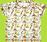 Zutano Amis Tools Short Sleeve T-shirt for Toddlers