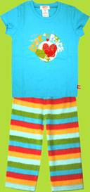 Peace & Love Pool Cap Sleeve T-shirt