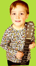 Zutano Toddler Rock and Roll Long Sleeve T-shirt