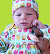 Baby in Owls Newborn Clothing