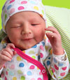 Baby in Snails Newborn Clothing
