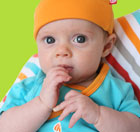 Baby in Lions Newborn Clothing