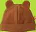 Zutano Itzy Bitzy Chocolate Cotton Sherpa Hat for Newborn and Preemie