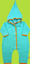 Zutano Itzy Bitzy Pool Cotton Sherpa Elf Onezie for Newborn and Preemie