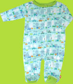 Zutano Itzy-Bitzy Rush Hour Footie