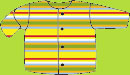 Zutano Yellow Multi Stripe Jacket