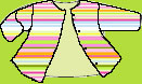 Zutano Giardino Multi Stripe Jacket