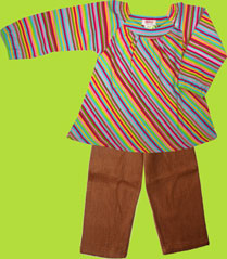 Zutano Toddler Chocolate Cozie Cotton Sherpa Pants