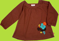 Zutano Toddler Anabelle Bella Viola Top