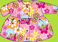 Zutano Sugar Blossom Long Sleeve Dress