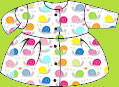 Zutano Snails Long Sleeve Dress