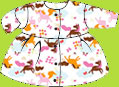 Zutano Little Ponies Long Sleeve Dress