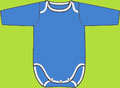 Zutano Periwinkle Long Sleeve Onezie