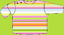 Zutano Giardino Multi Stripe Long Sleeve T-shirt
