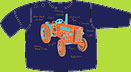 Zutano Kubota Navy Long Sleeve T-shirt