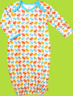 Zutano Lions Gown