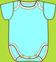Zutano Aqua Onezie
