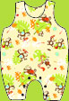 Zutano Monkeys Overall