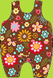 Zutano Lady Flower Overall
