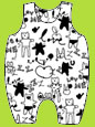 Zutano Z Love Overall
