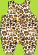 Zutano Leopard Overall
