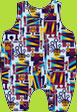 Zutano Robots Overall