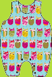 Zutano Owls Overall