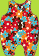 Zutano Flower Box Overall