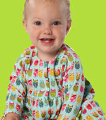 Zutano Owls Long Sleeve Dress