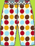 Zutano Big Dot Chocolate Pants