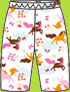Zutano Little Ponies Pants