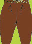 Zutano Chocolate Pants