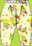 Zutano Monkeys Pants
