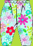 Zutano Flower Show Pants