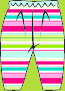 Zutano  Fairground Stripe Pants