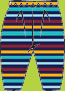 Zutano Navy Bold Stripe Pants