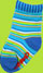 Zutano Pool Multi Stripe Socks
