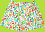 Zutano Flower Time Toddler Shorts