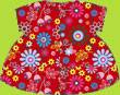Zutano Florytale Short Sleeve Dress