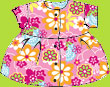 Zutano Sugar Blossom Short Sleeve Dress