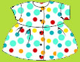 Zutano Spots Short Sleeve Dress