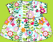 Zutano Flower Time Short Sleeve Dress