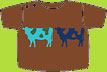 Zutano Cows Chocolate Short Sleeve T-shirt
