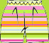 Zutano Giardino Multi Stripe Shorts