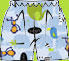 Zutano Monkey Friends Shorts