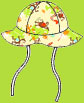 Zutano Monkeys Sun Hat