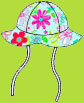 Zutano Flower Show Sun Hat