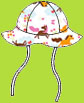 Zutano Little Ponies Sun Hat