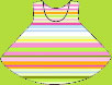 Zutano Giardino Multi Stripe Swing Top