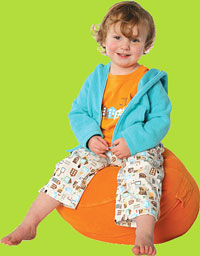 Zutano Toddler Pool Fleece Hoodie
